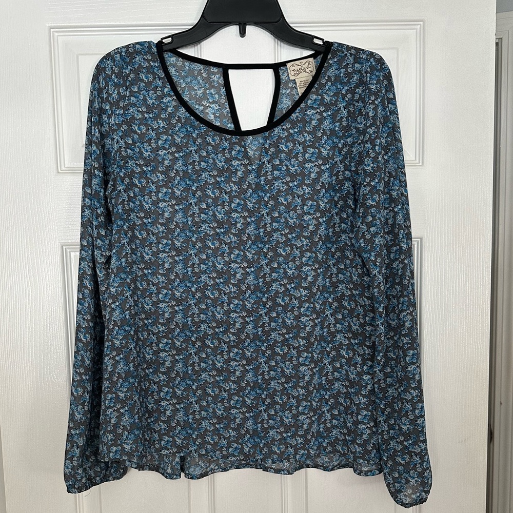 Eyelash Couture Floral Blouse